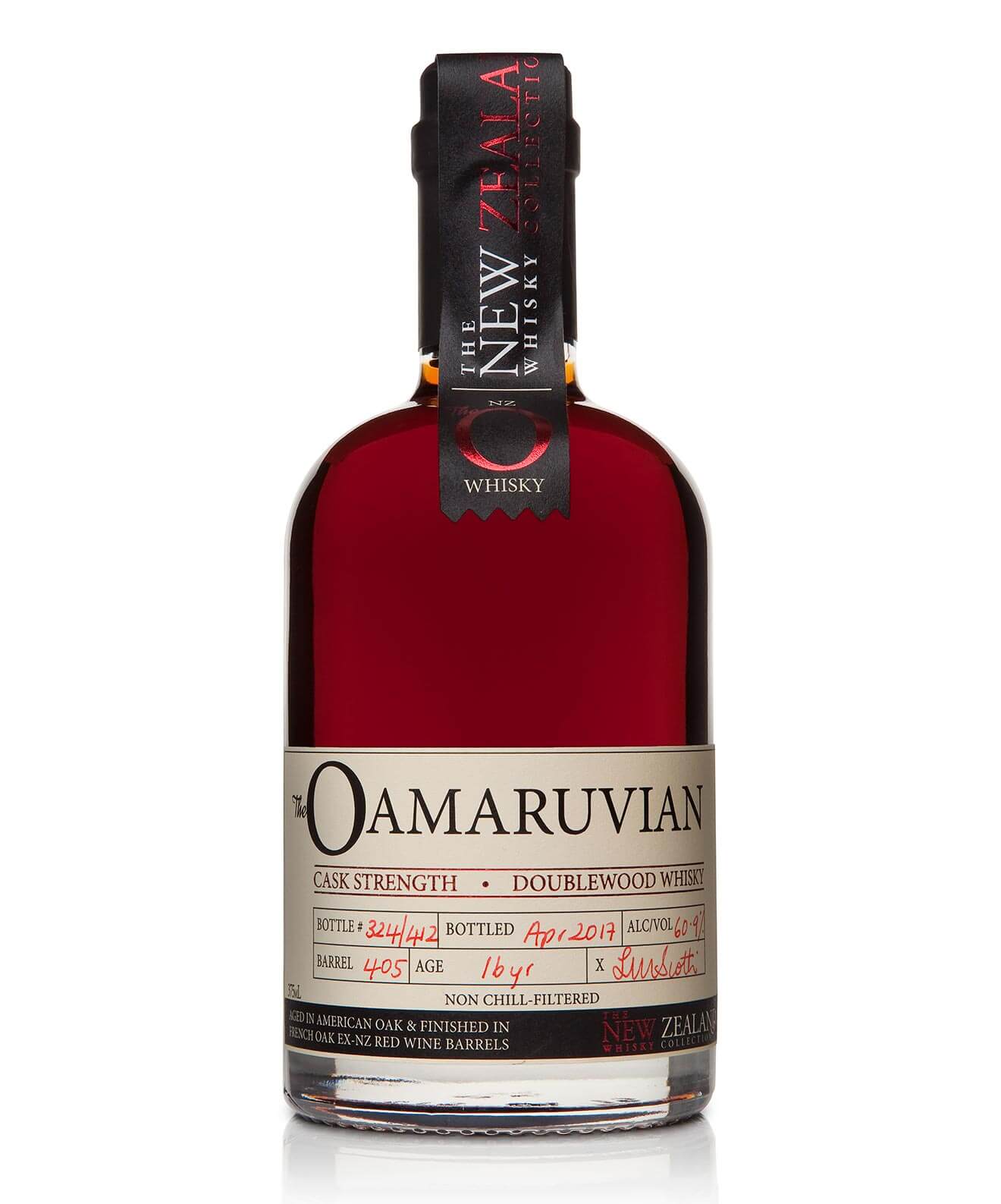 Oamaruvian 16 Year Old Cask Strength DoubleCask, bottle