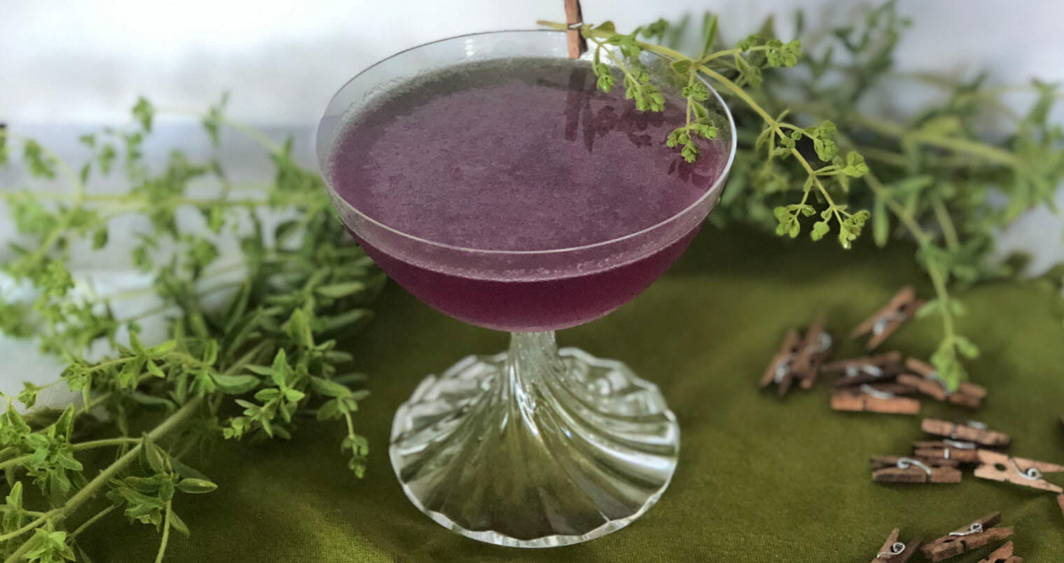 OregaKnows Best, cocktail, herbs, featured image