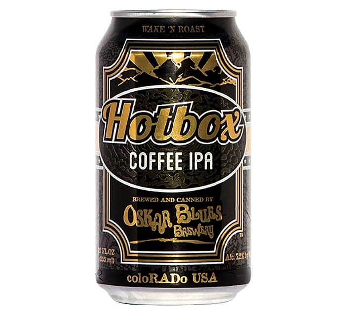 Oskar Blues Hotbox Coffee IPA, 12 oz. can