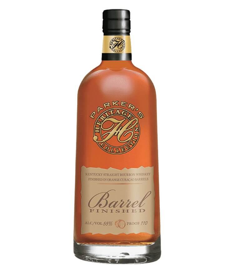 Parker’s Heritage Barrel Finish 2018, bottle on white