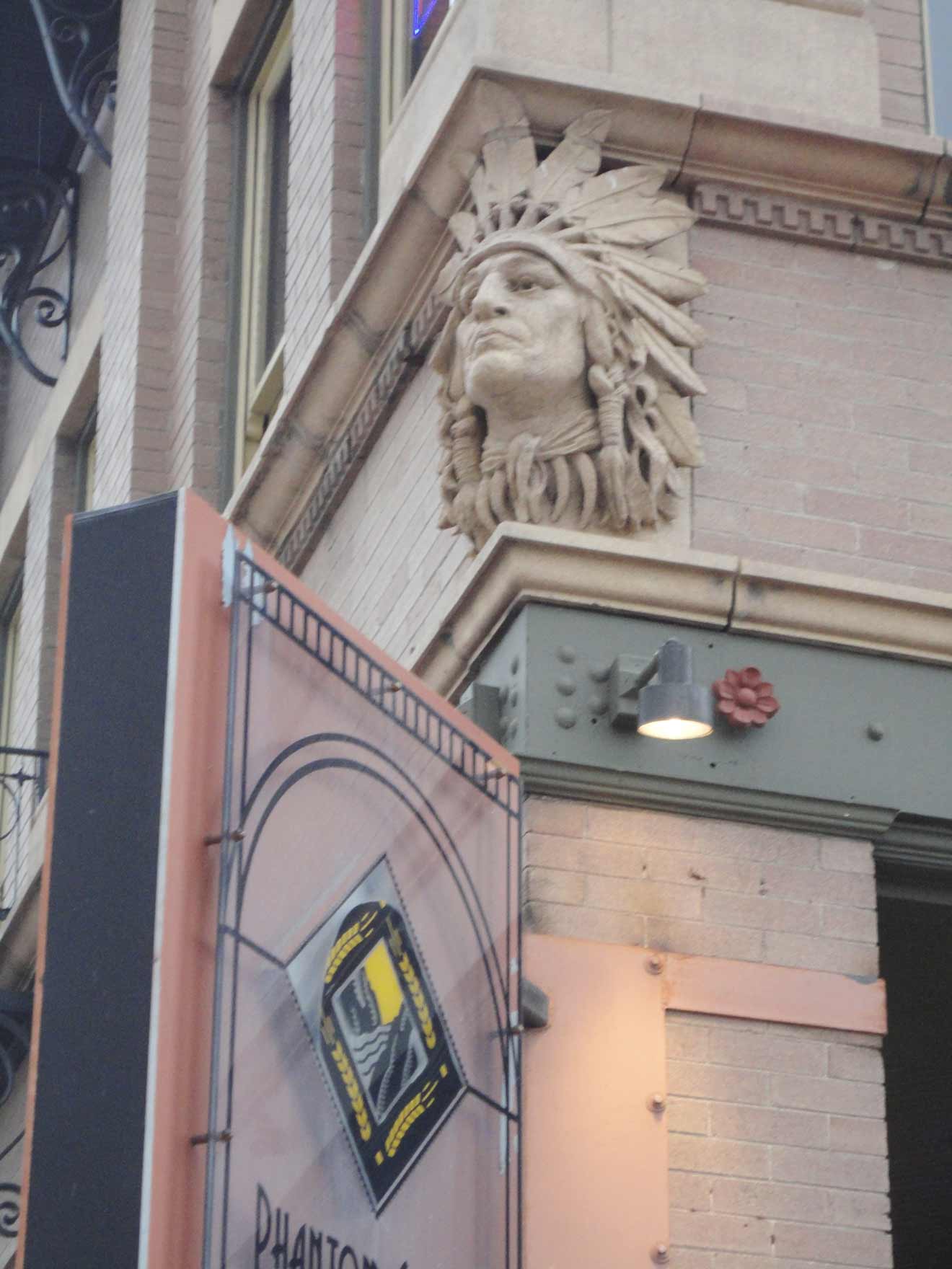 Phantom Canyon Chief Two Moons Figure