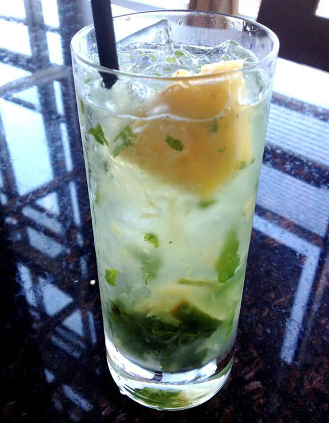 Pineapple Sage Mojito
