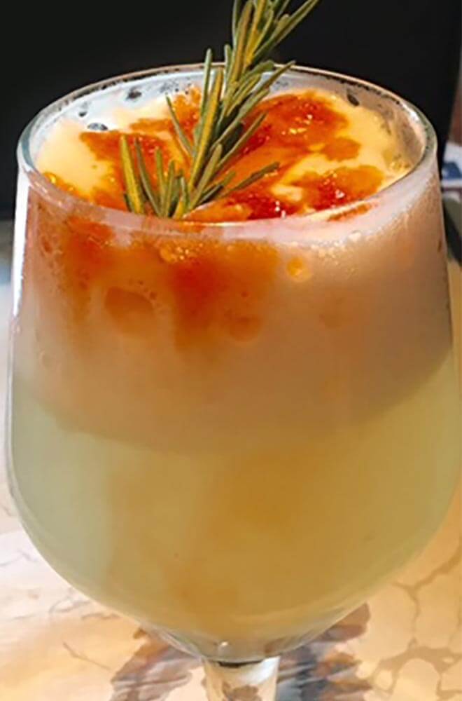 Quinoa Pisco Sour