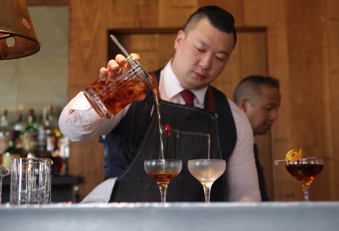 Ran Duan Mixing Up Cocktails