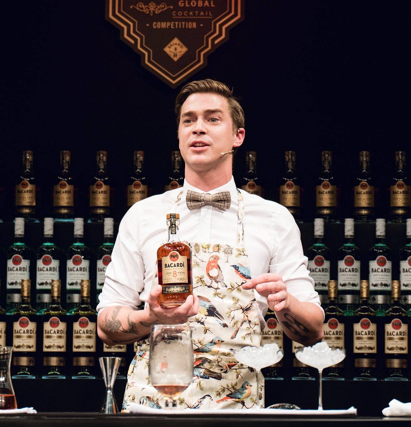 Ran Van Ongevalle Making His Winning Cocktail