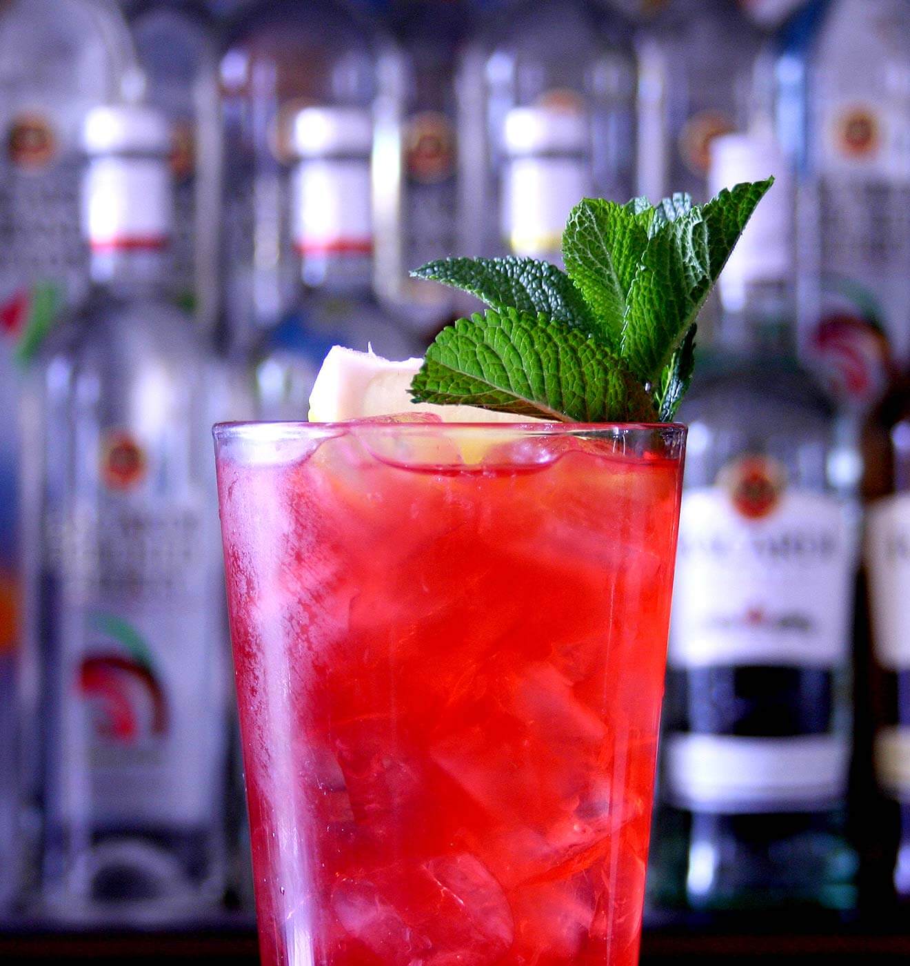 Red Rum Punch, cocktail recipes