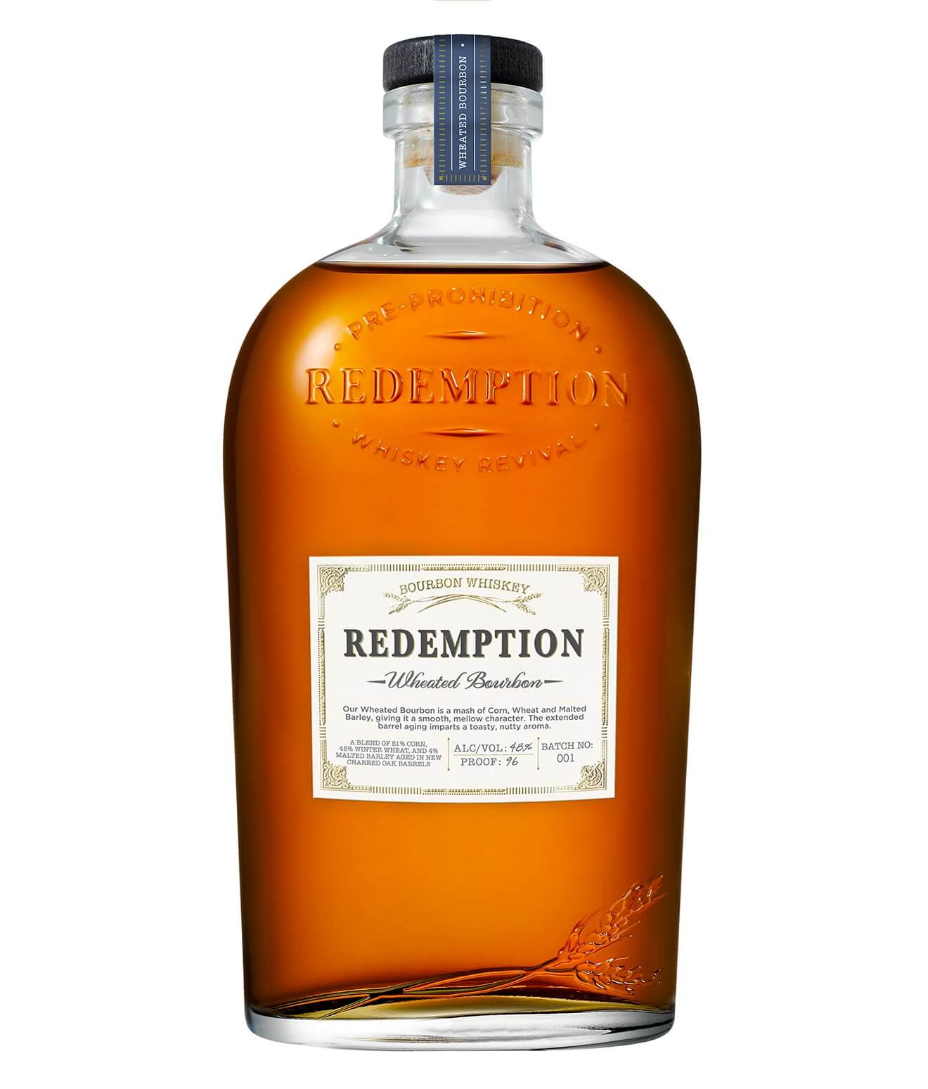 Redemption Whiskey, Limited Edition Wheated Bourbon