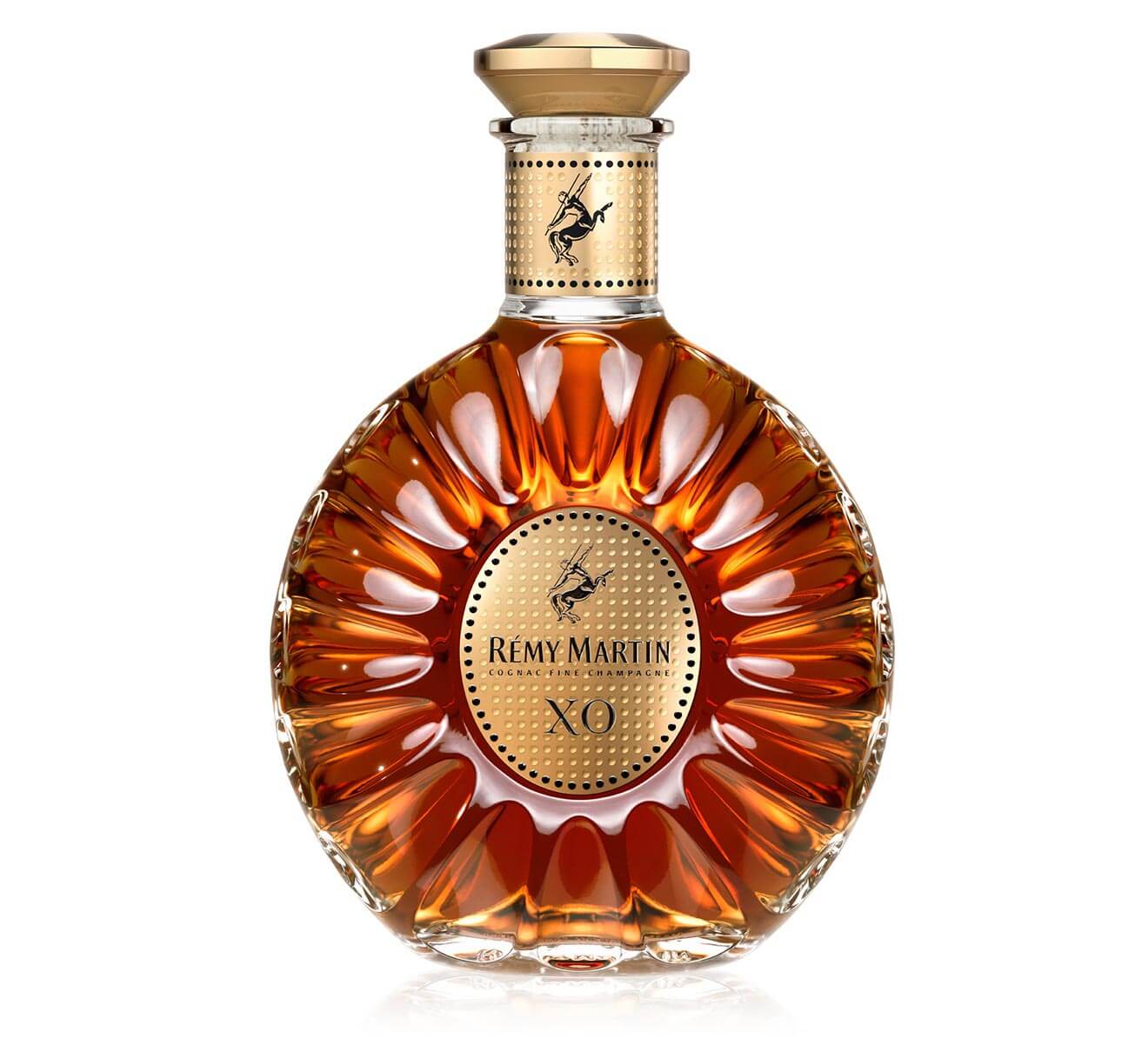 Rémy Martin XO Cannes Limited Edition, bottle on white