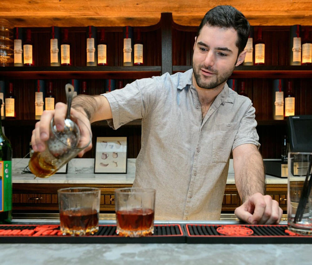 NYC Based Bartender Robert Kreuger