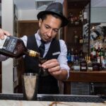 Ron Barceló Celebrates National Rum Day with Paired Dinner mixoligist mixing