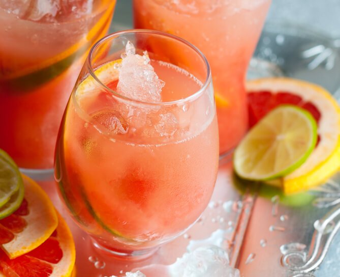 Ruby Red Tequila Cocktails