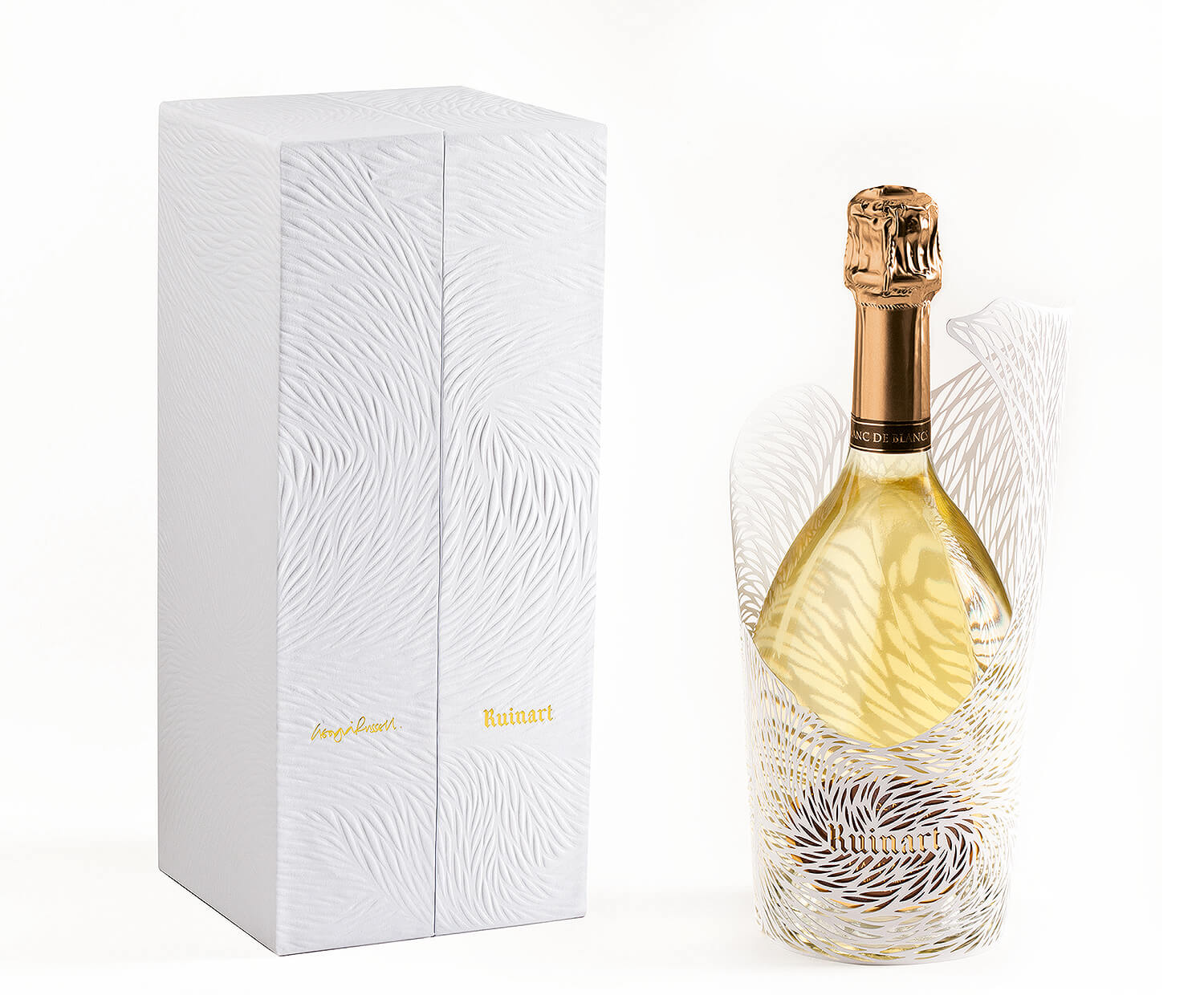 Ruinart “Georgia Russell” Blanc de Blancs Champagne