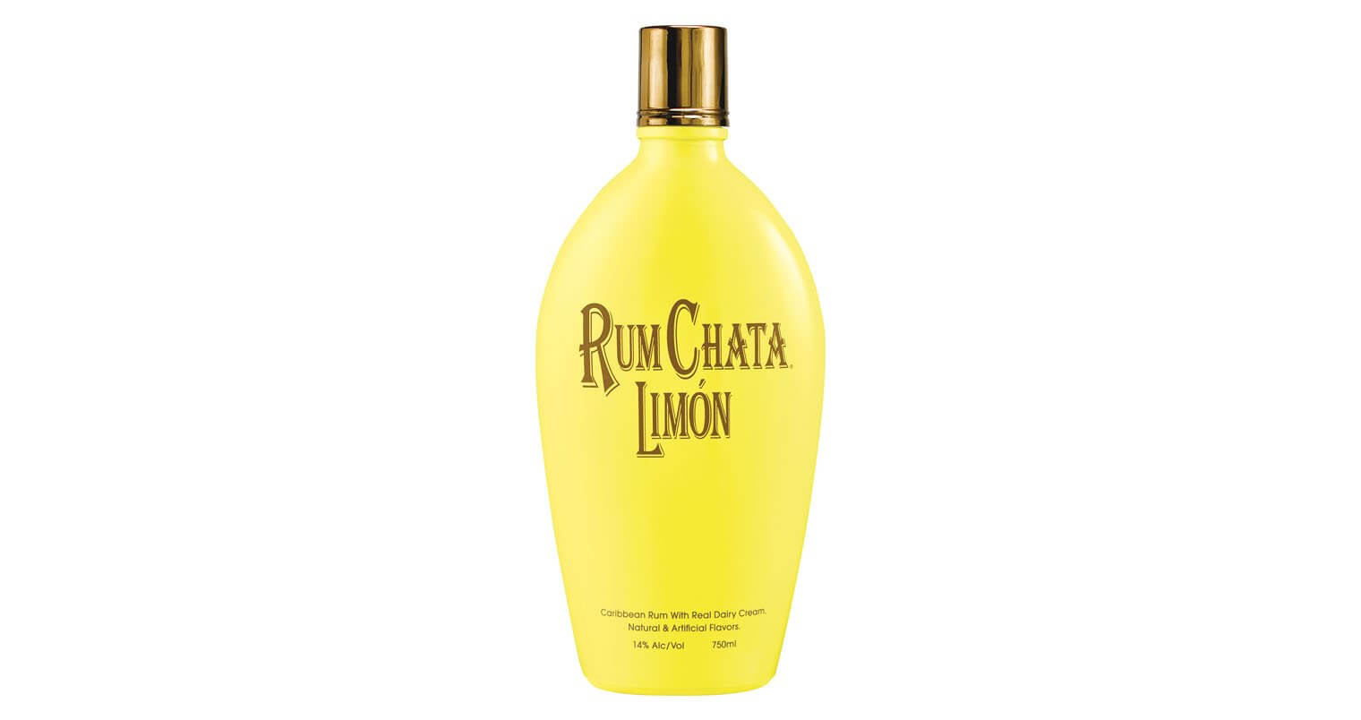 RumChata Limón, bottle on white, featured image