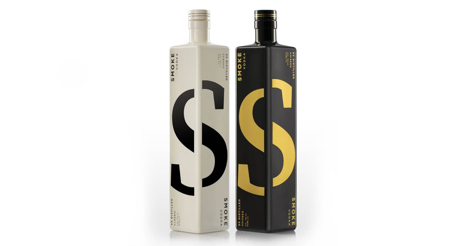 SMOKE LAB VODKA Classic and Aniseed
