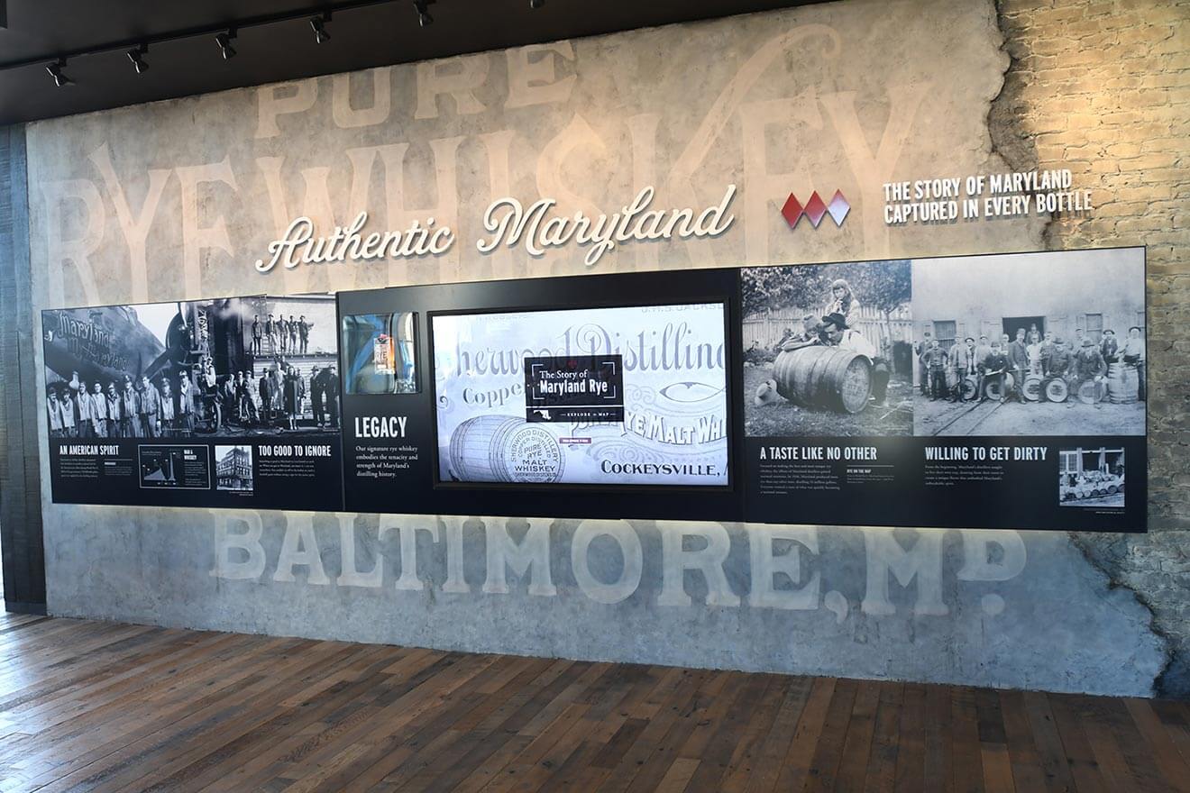 Sagamore Distillery Interior Visitor Center