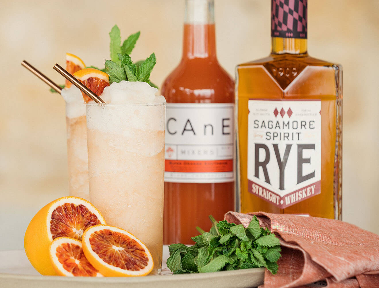 Sagamore Spirit Frozen Blood Orange Southside