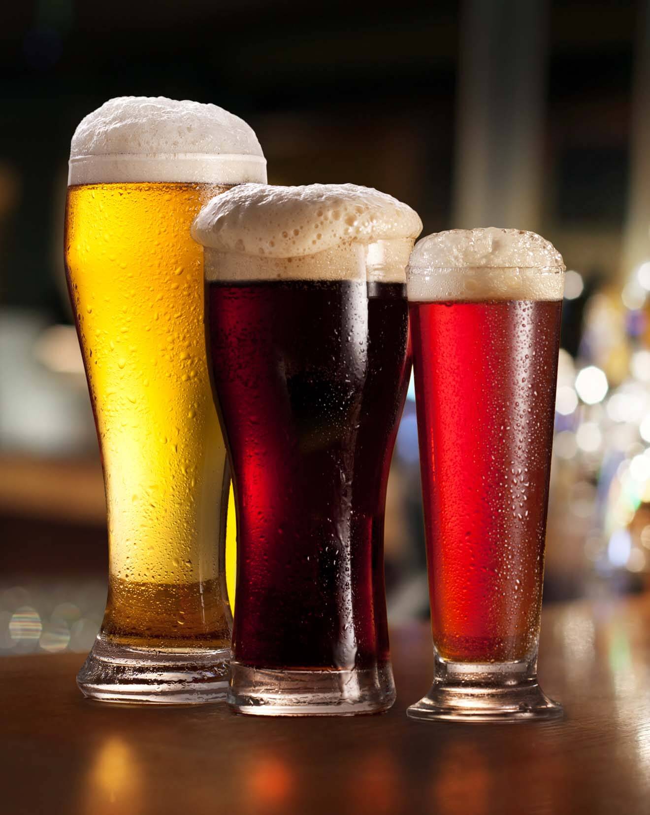 Selection of Beers on Draft