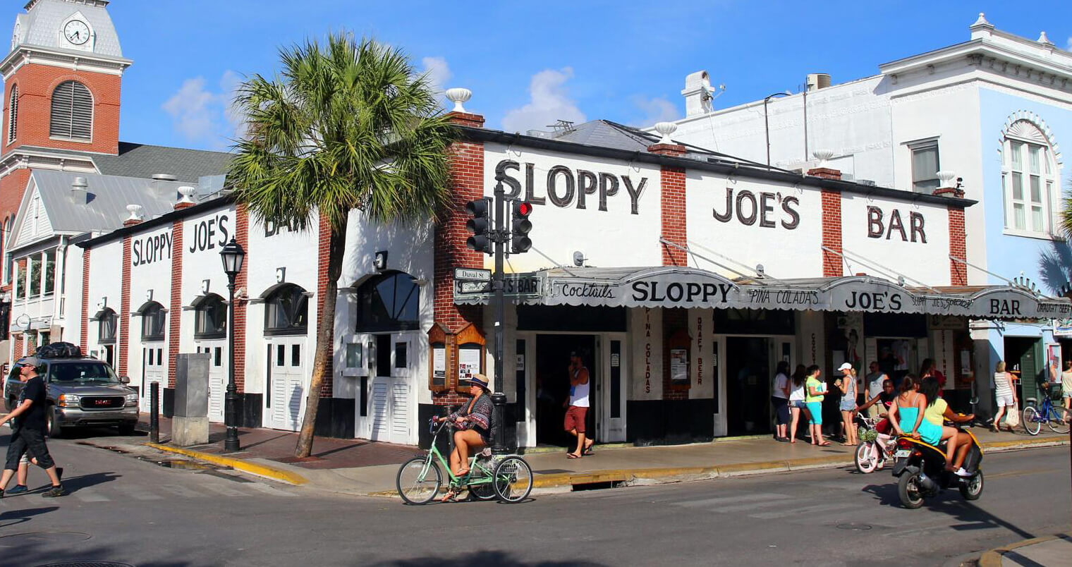 Sloppy Joe’s, outdoor view, patrons enjoying, featured image