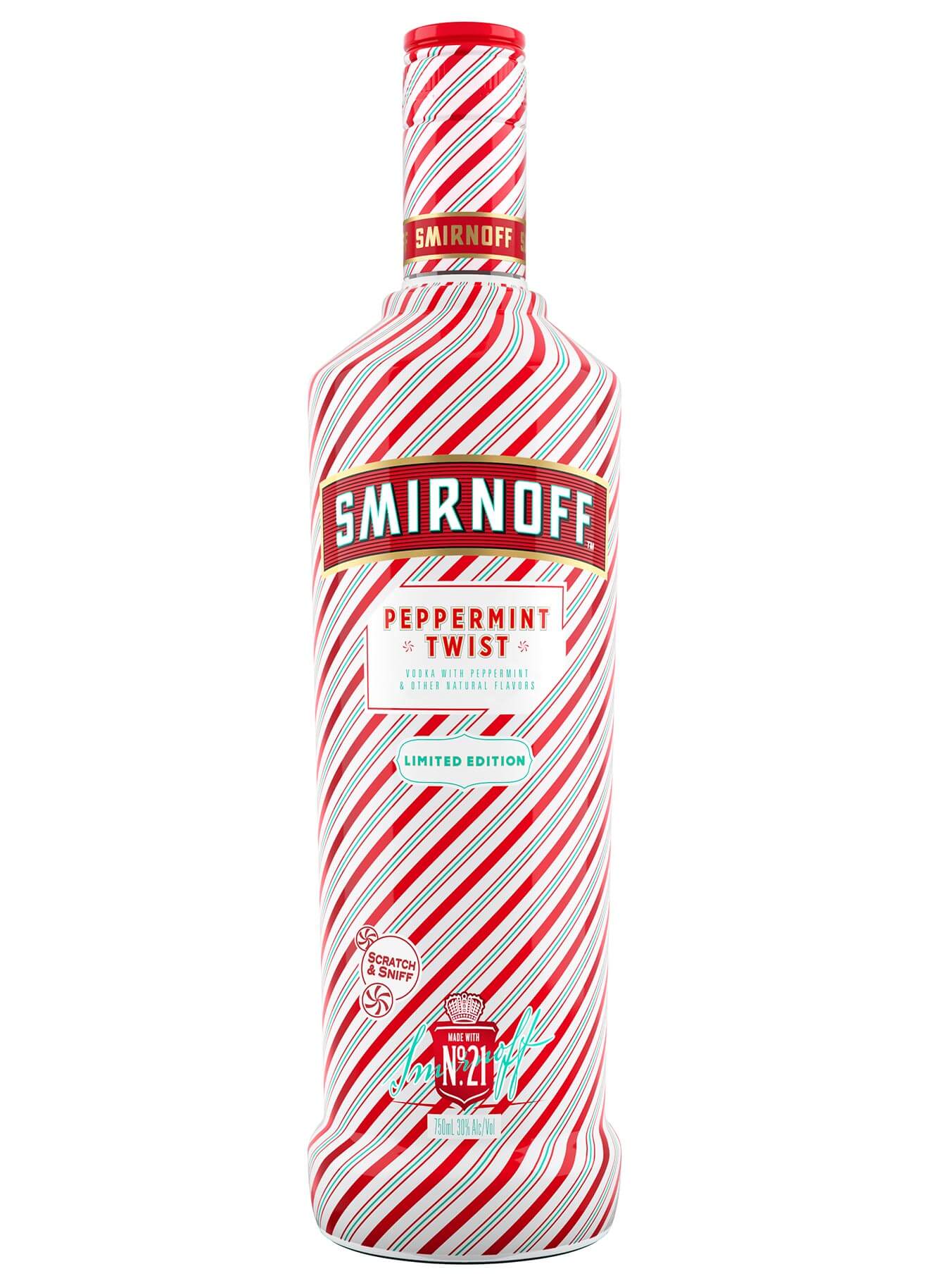 Smirnoff Peppermint Twist bottle