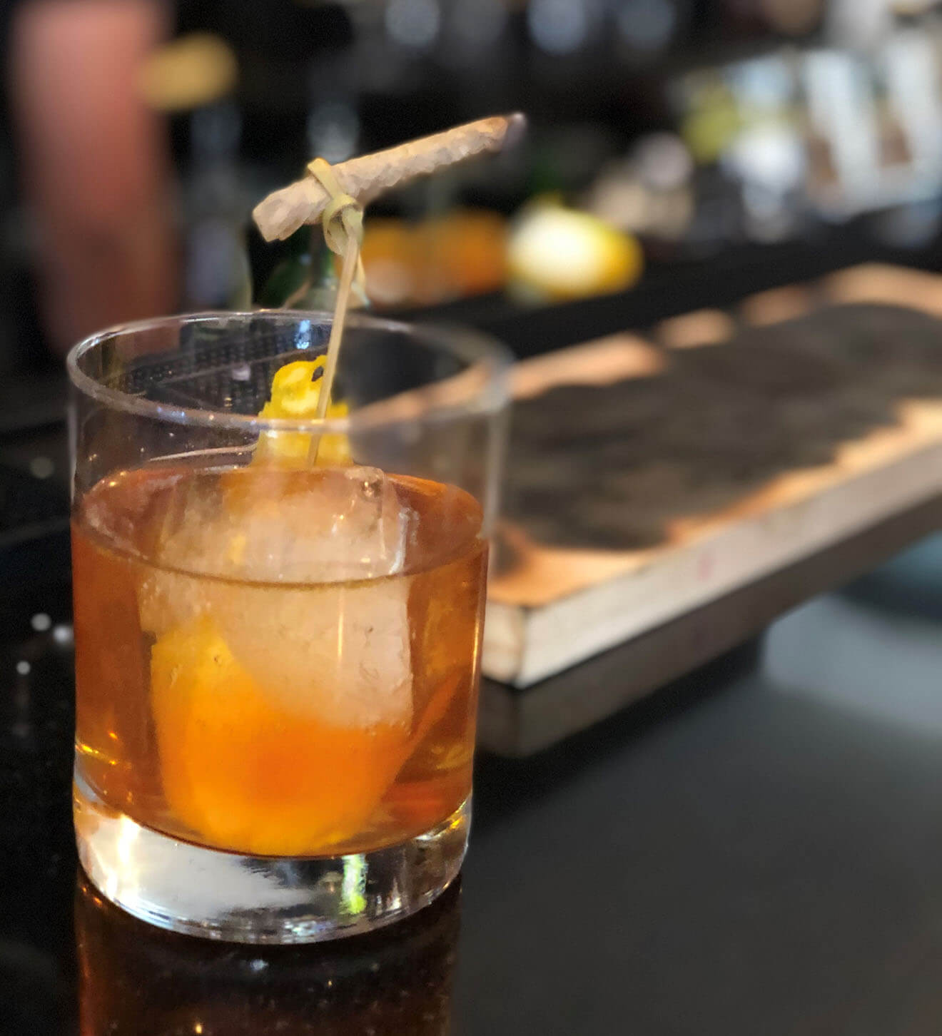 Smokin’ Old Fashioned