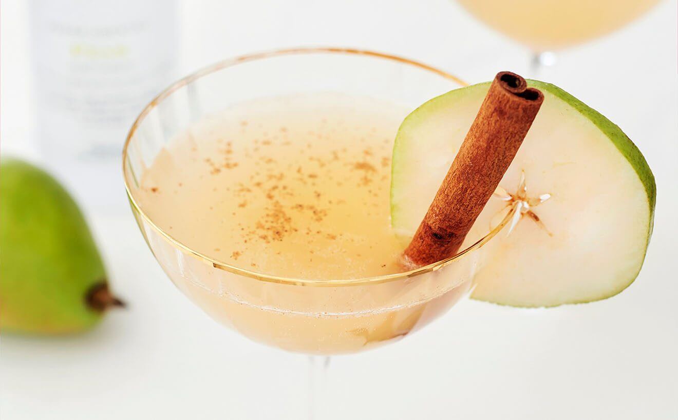Spice It Up Pear Martini