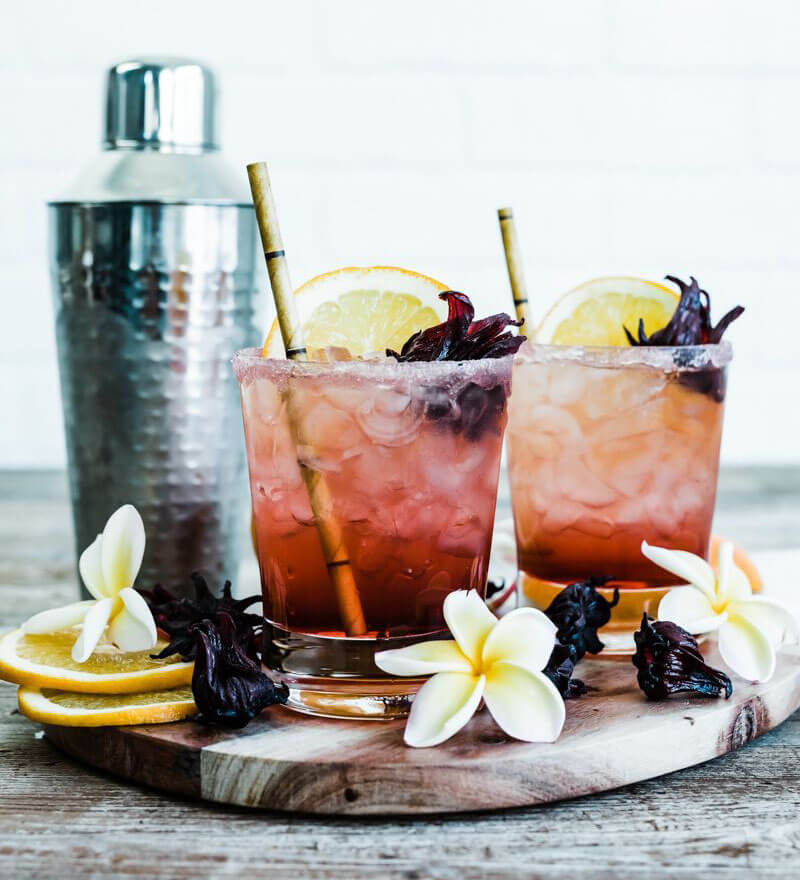 Spiced Hibiscus Cocktail