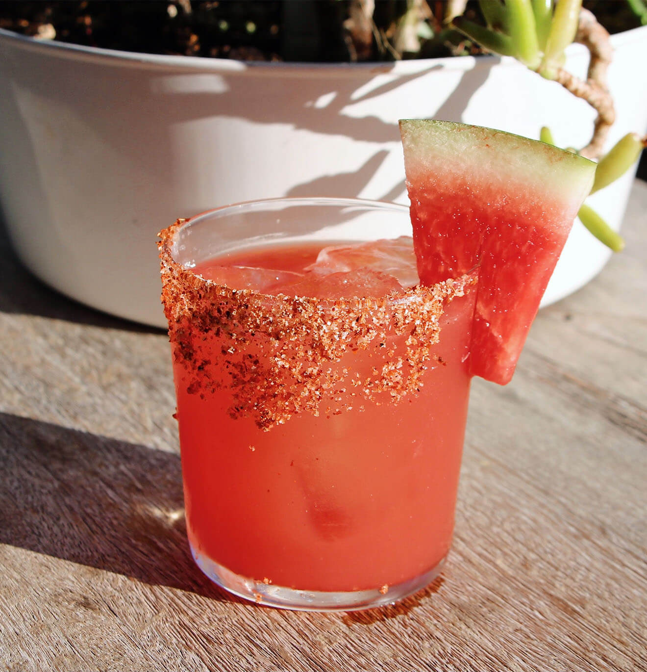 Spicy Cucumber Watermelon Margarita