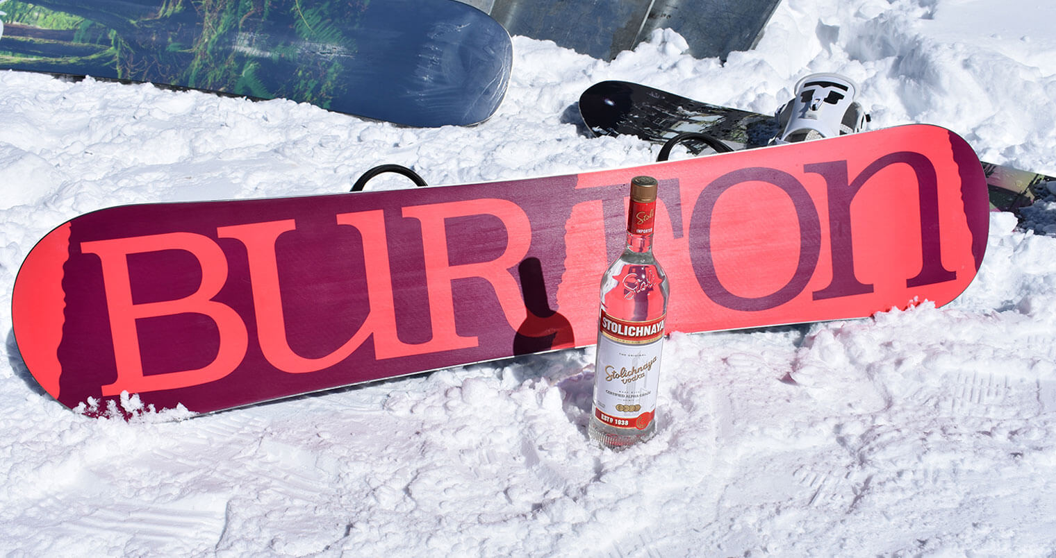 Stoli Vodka and Burton Snowboards Announce Partnership, featured image