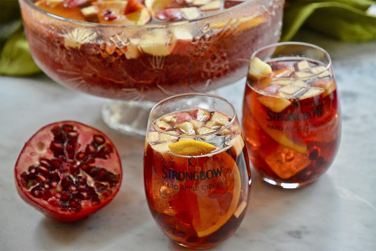 Strongbow Cider Pomegranate Punch