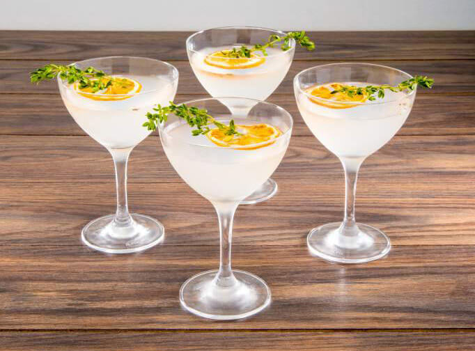 Summer Thyme Martini