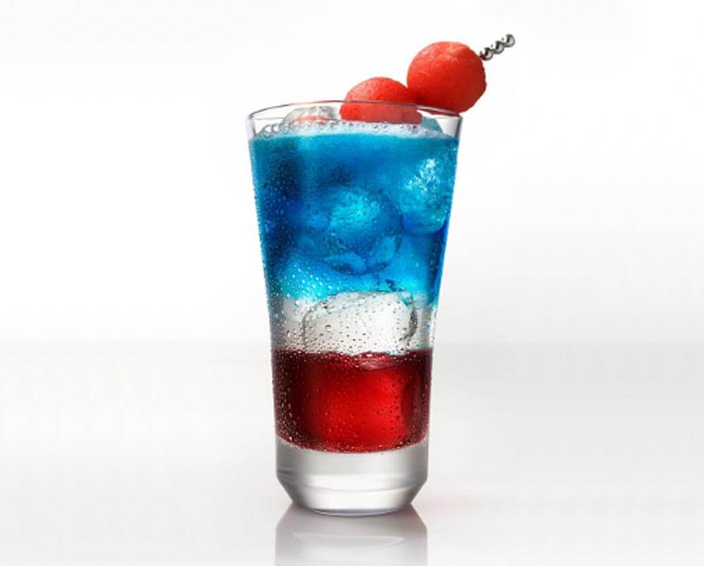 Red, White & Boom Fourth of July Cocktail