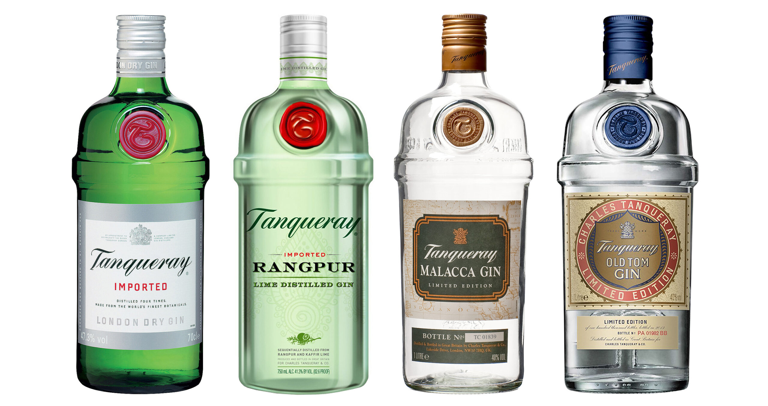Tanqueray Gin LIneup
