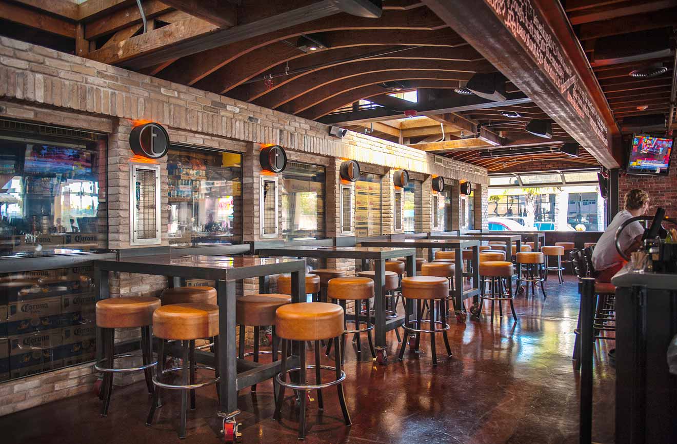 Tavern Interior Bar and Seating