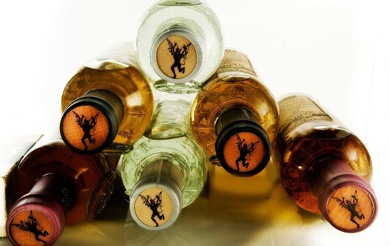 Tequila Chamucos Bottles