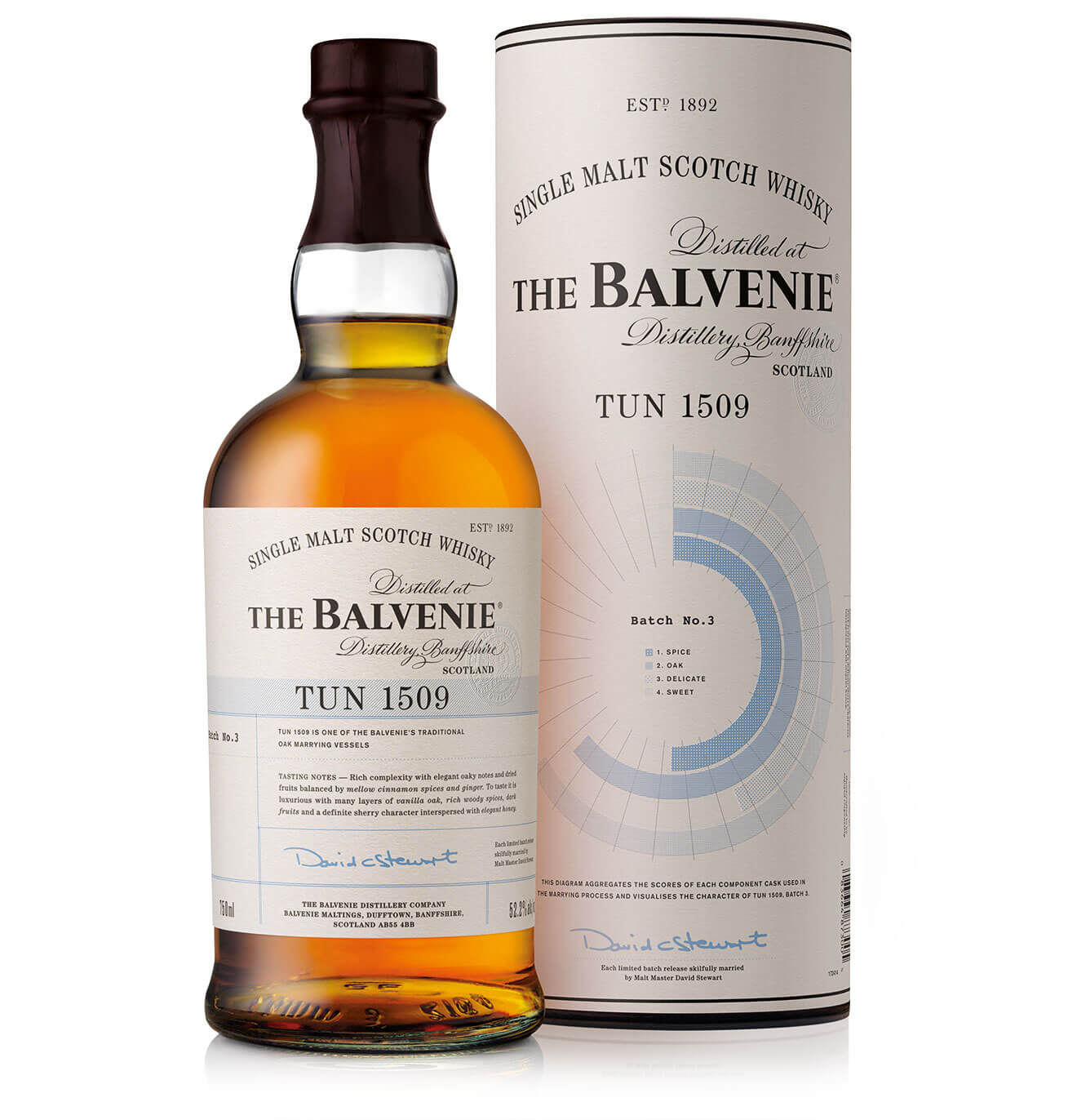 The Balvenie Single Malt Scotch Whisky Unveils Tun 1509 Batch 3