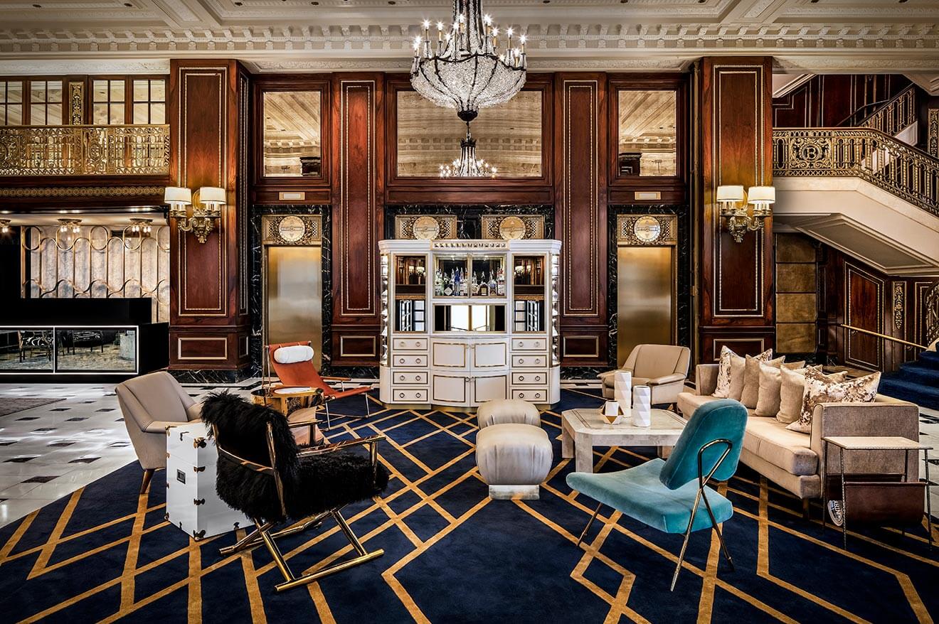 The Blackstone Hotel Autograph Collection Lobby - Timothy's Hutch