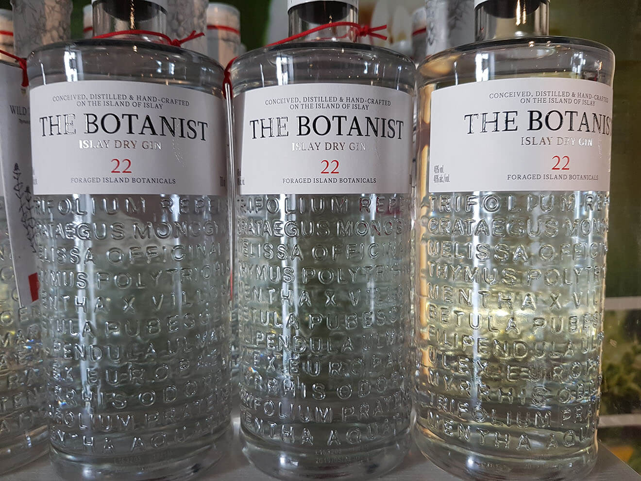 The Botanist bottles