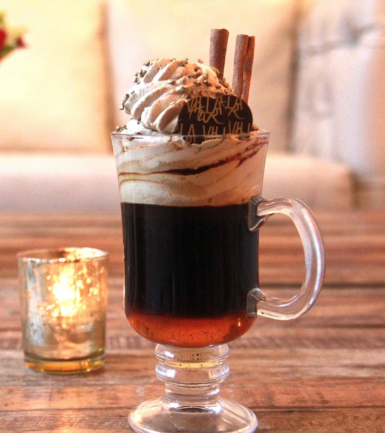 Barceló Rum "The Doctor" Cocktail, with glass