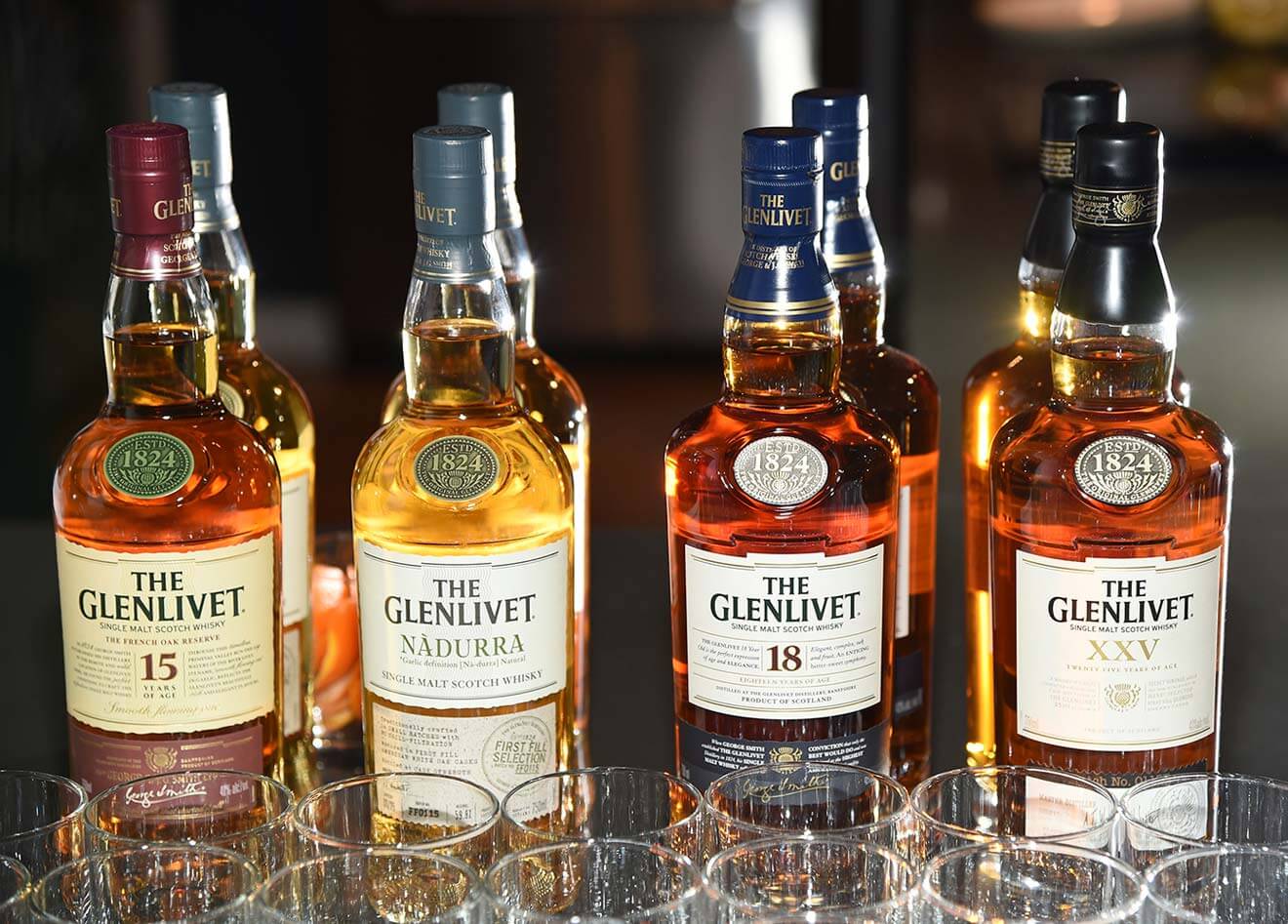 The Glenlivet Expressions Bottle Varieties