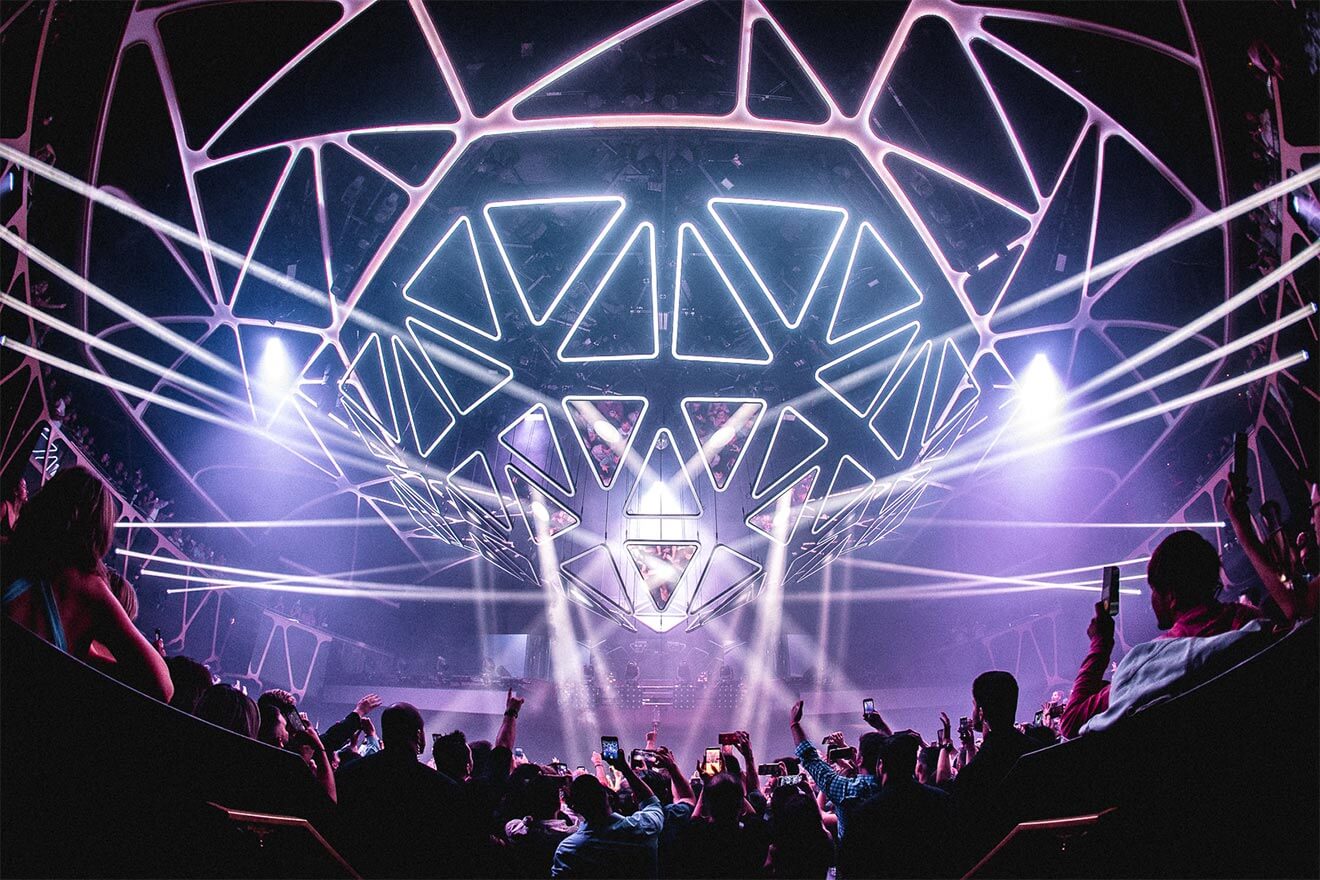 The Hakkasan Grid at Hakkasan Nightclub in Las Vegas Unveiled