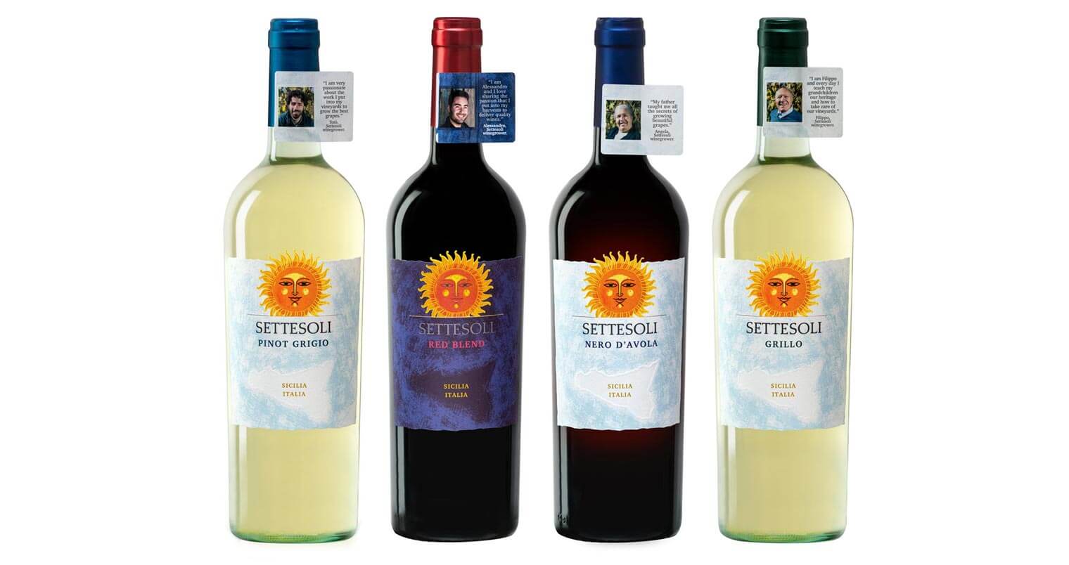 New Range from Cantine Settesoli, bottles on white, featured image