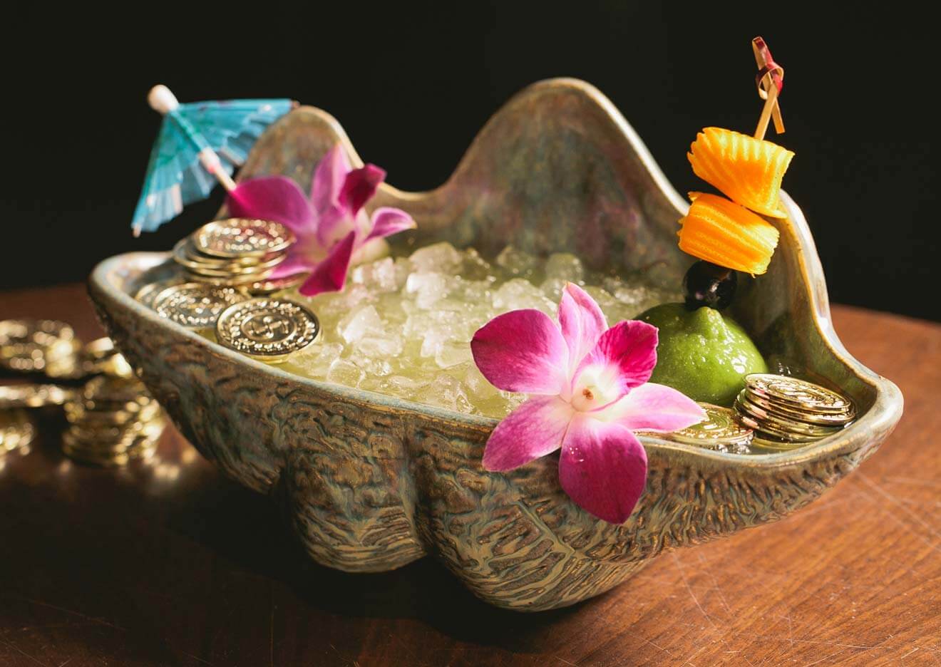 Three Dots and a Dash Tiki Collection