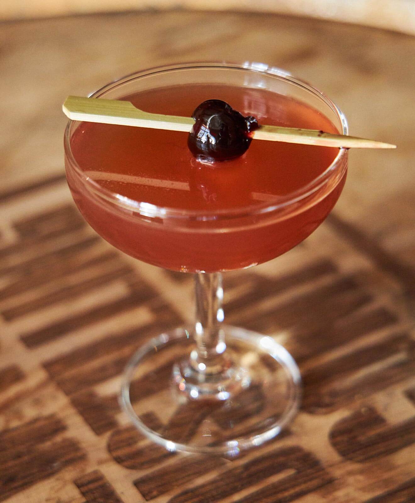 Tie Me Down! cocktail with garnish