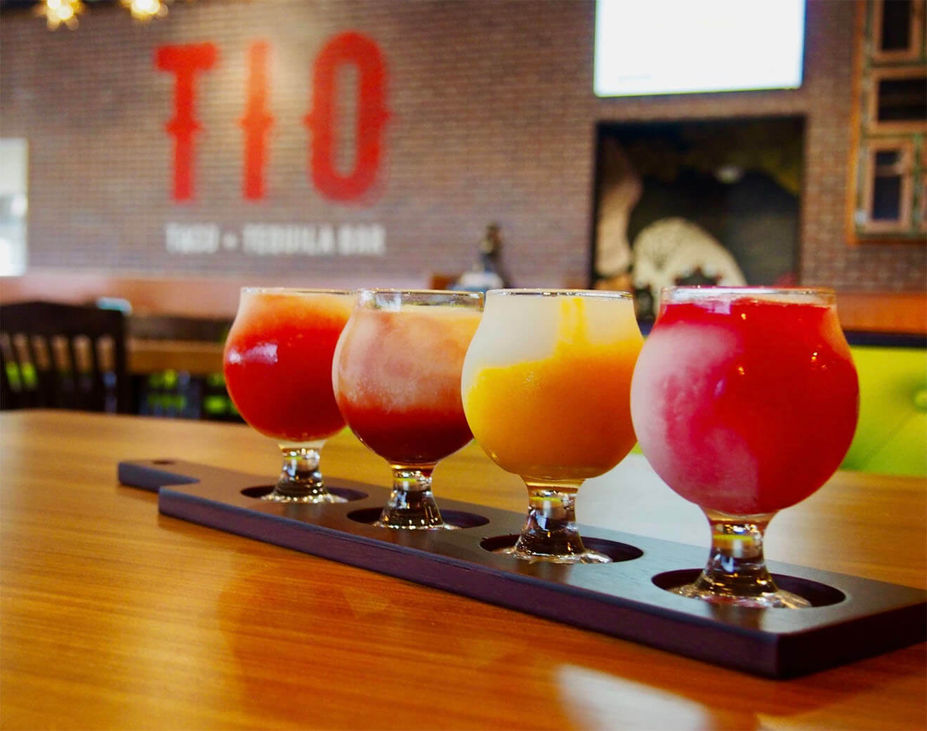 Tio Taco Tequila Margarita Flight