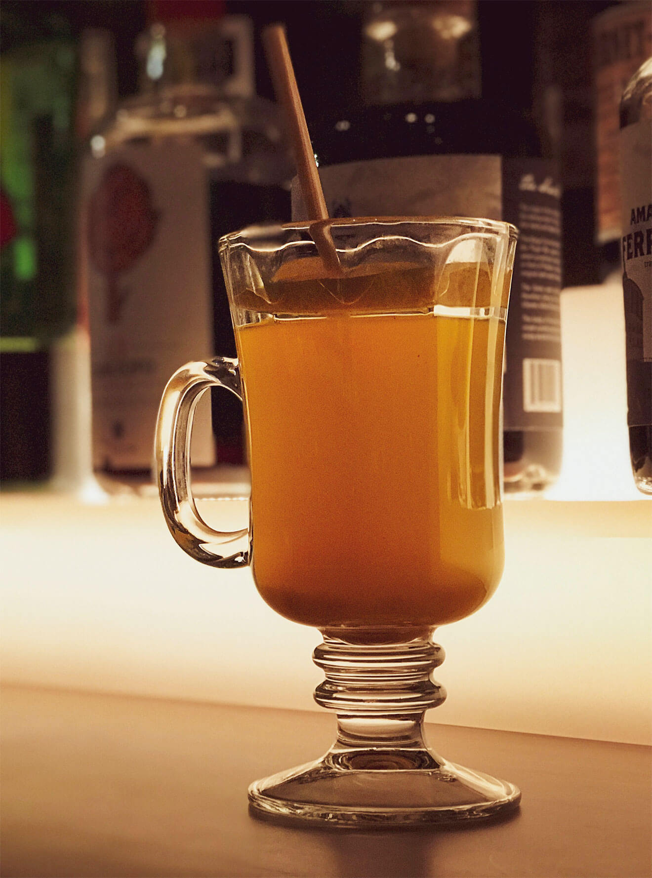 To Say Adieu cocktail with garnish