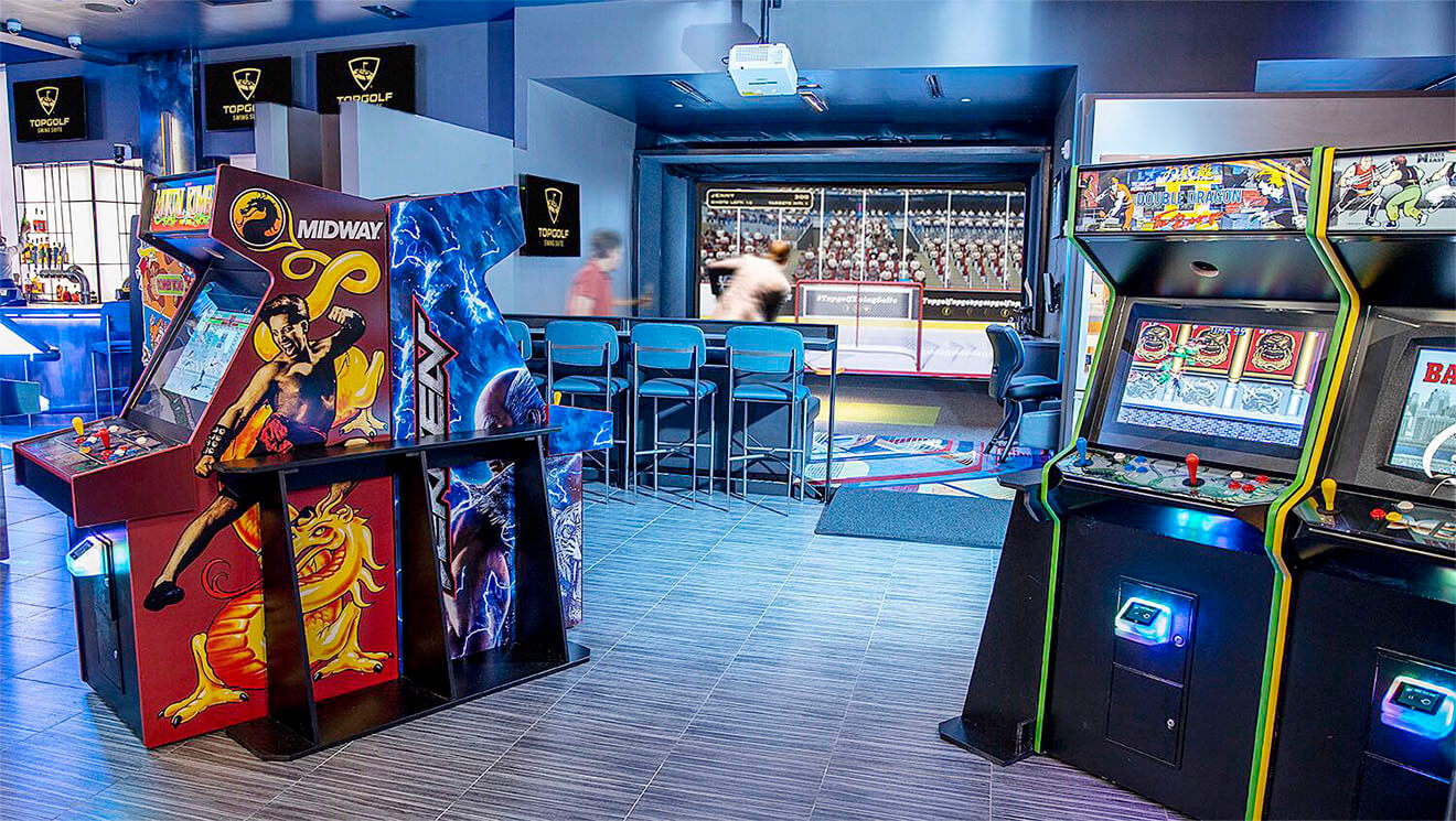 Topgolf Swing Suite at Foxwoods Casino in Mashantucket, Connecticut