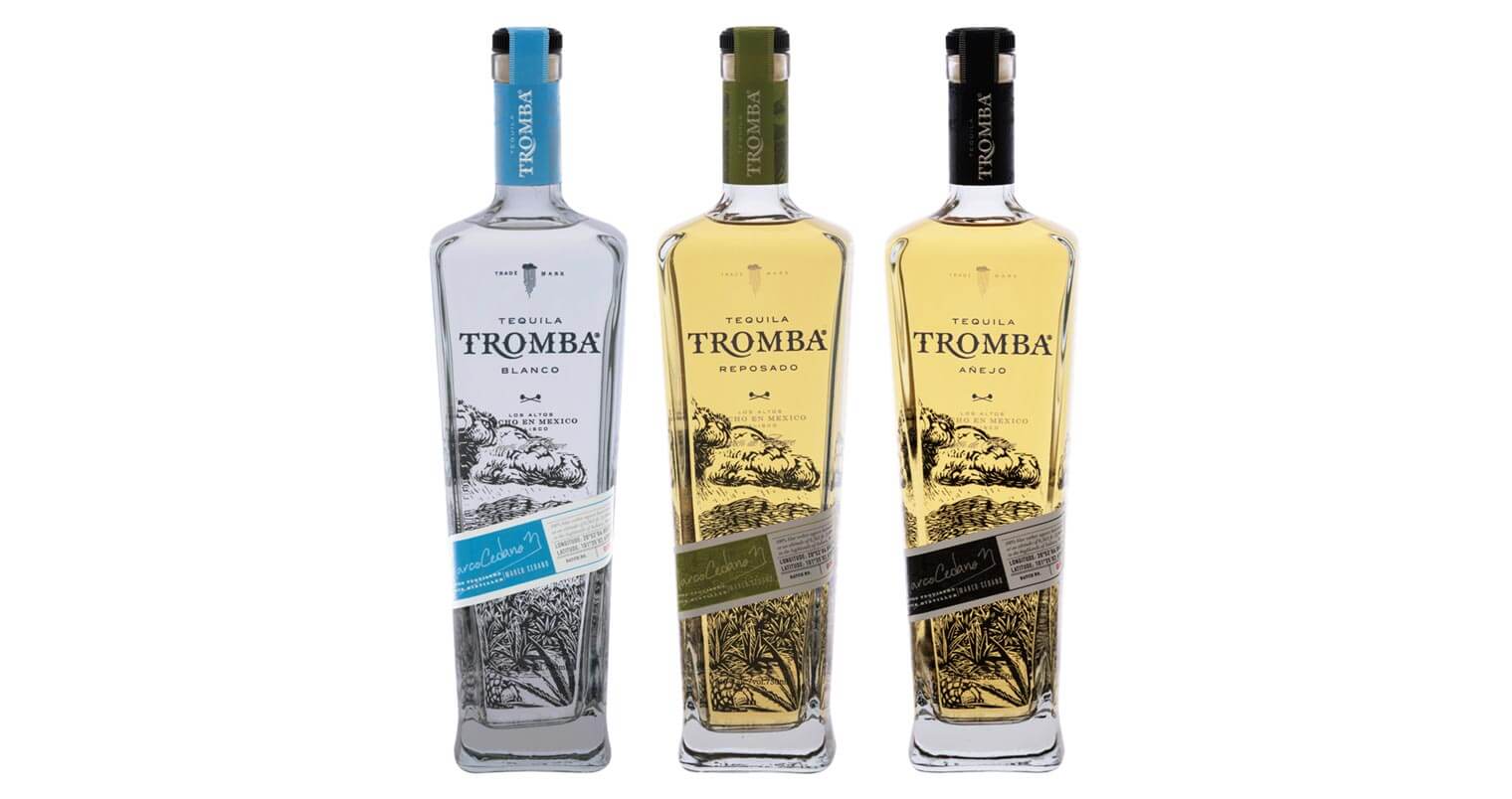 Tromba Tequila , bottle varieties on white, featured image