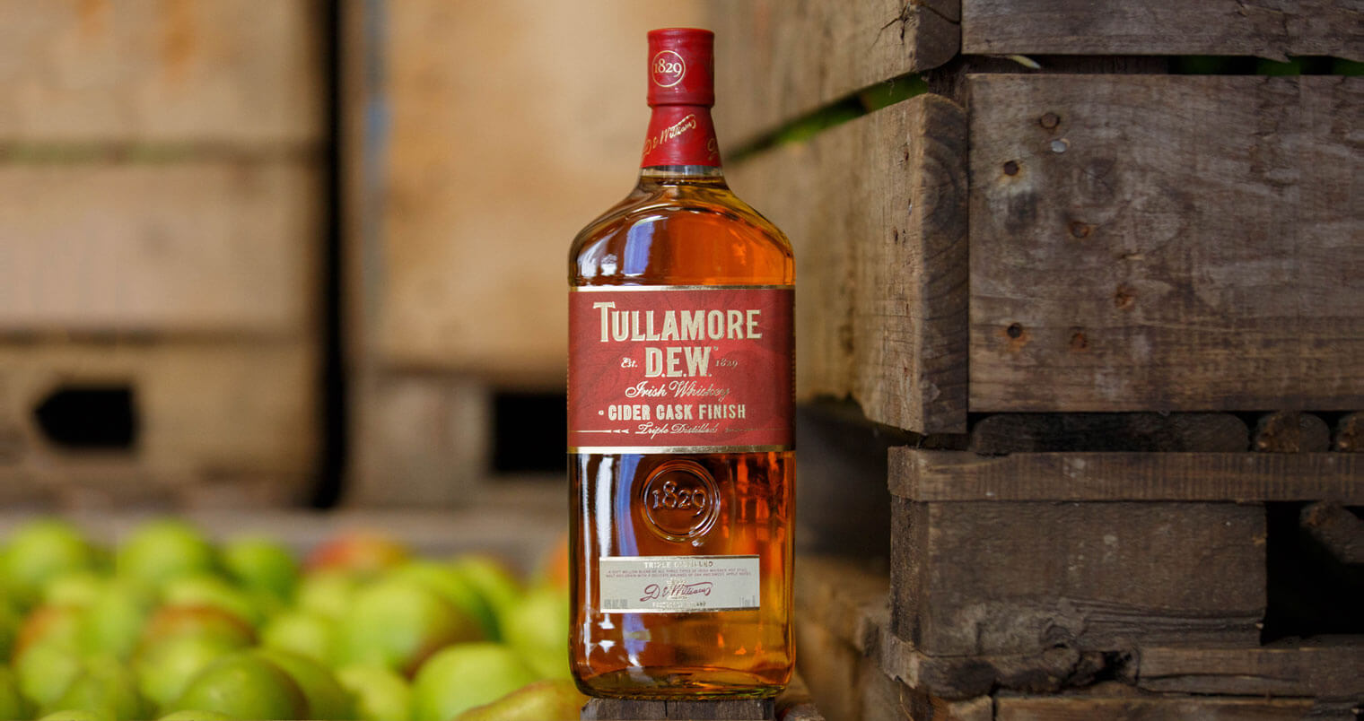 Tullamore D.E.W. Irish Whiskey Launches Cider Cask in the U.S., featured image
