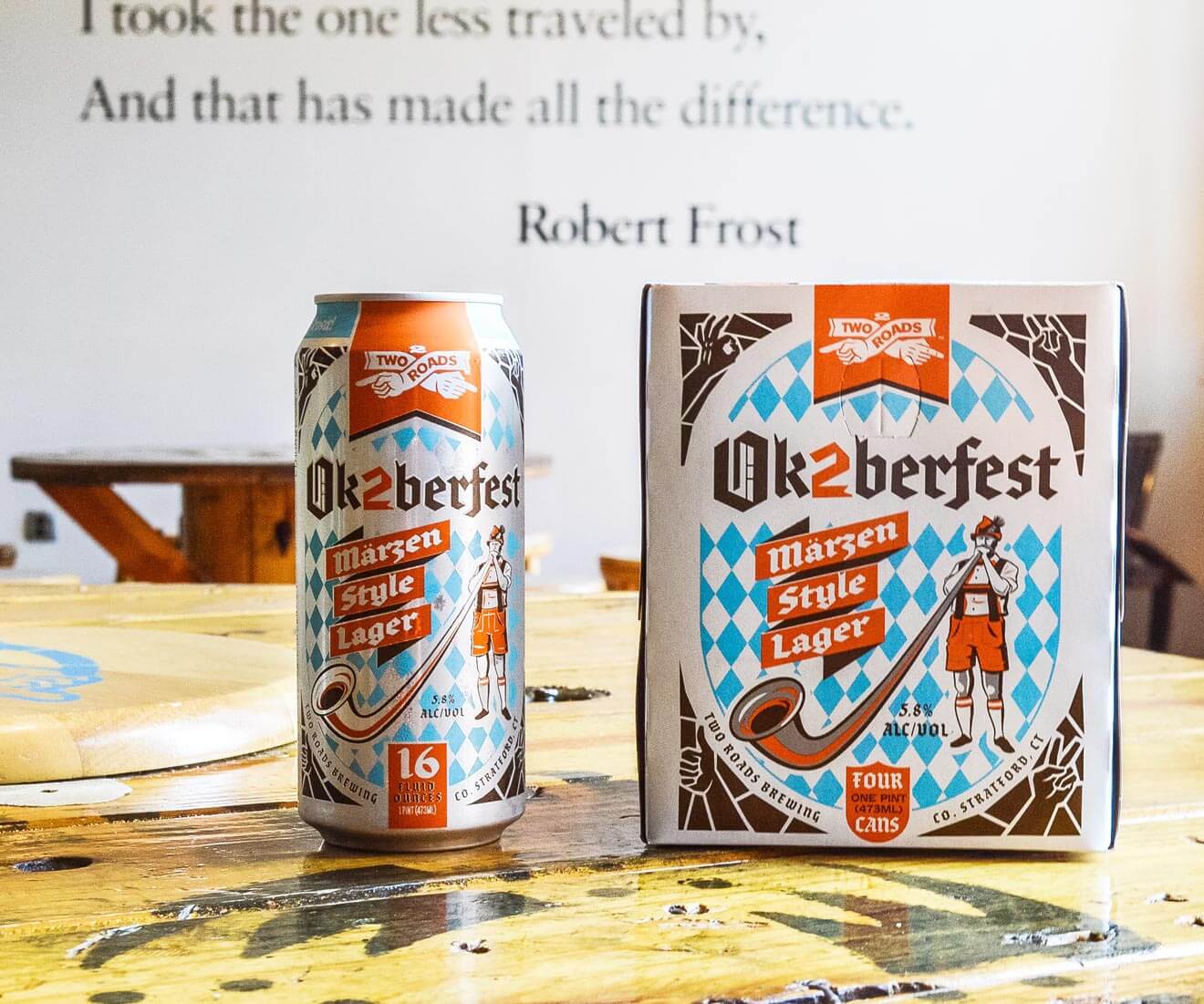 Two Roads Ok2berfest Marzen Now Available in Cans