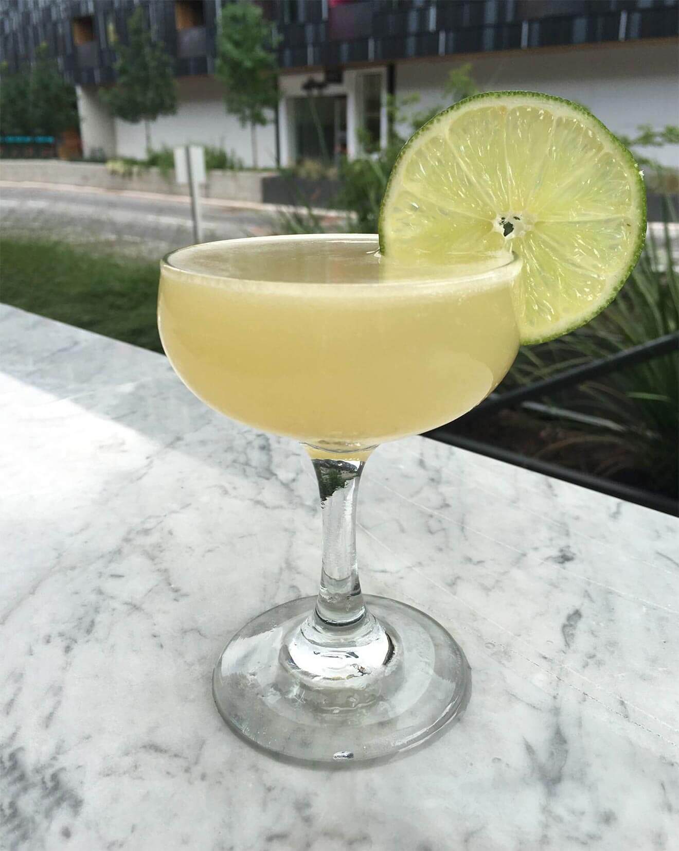 Up Jumps the Basil cocktail by Leo Oliver